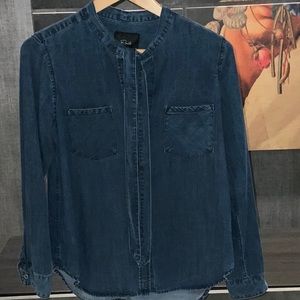 Rails S chambrey shirt with tight